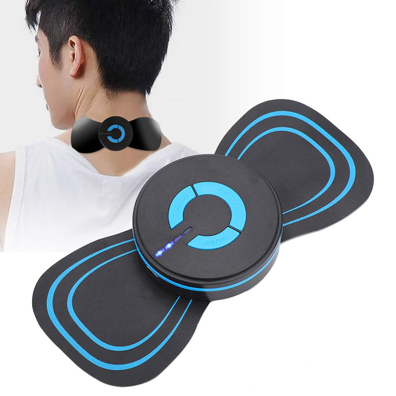 [Australia] - Electric Neck Massager,mini neck massager,6 Modes and 6 Gears Massage Intensities,cervical massage pads EMS muscle stimulator to relieve pressure of the whole body 