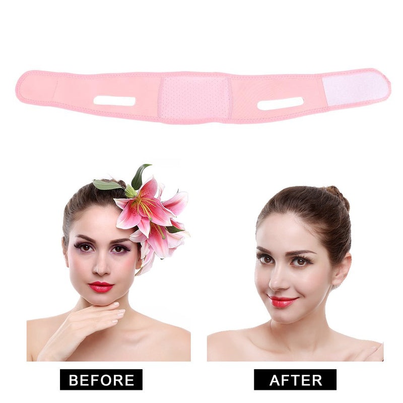 [Australia] - Facial Lifting Slimming Belt Double Chin Reducer Slimming Bandages Facial Double Chin Face Belts V Line Lifting Chin Strap Anti Wrinkle Belt 