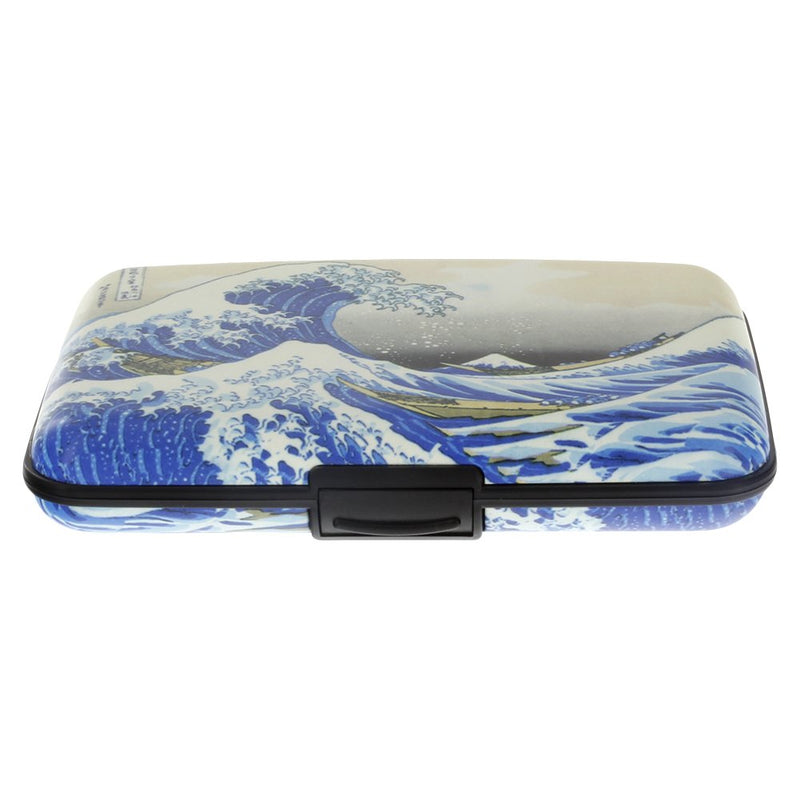 [Australia] - Fine Art Armored Wallet Credit Card Case Kanagawa Wave 