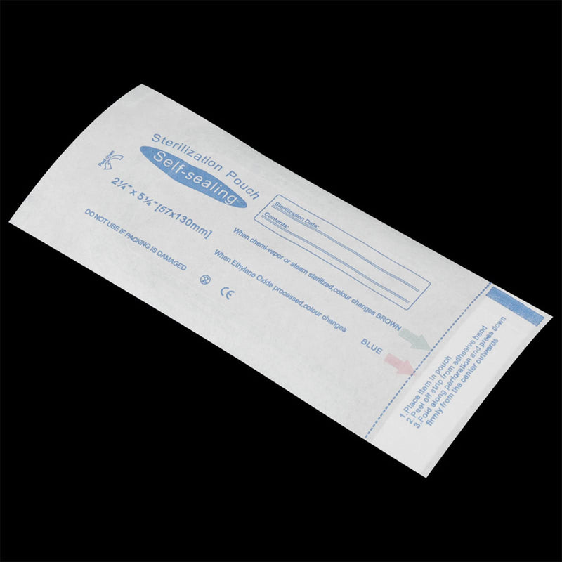 [Australia] - Self Sealing Sterilisation Pouches, Professional 200pcs Medical Dental Sterilization Pouch Self-Sealing Bag, Disposable Dental Storage Bag Tattoo Tool 