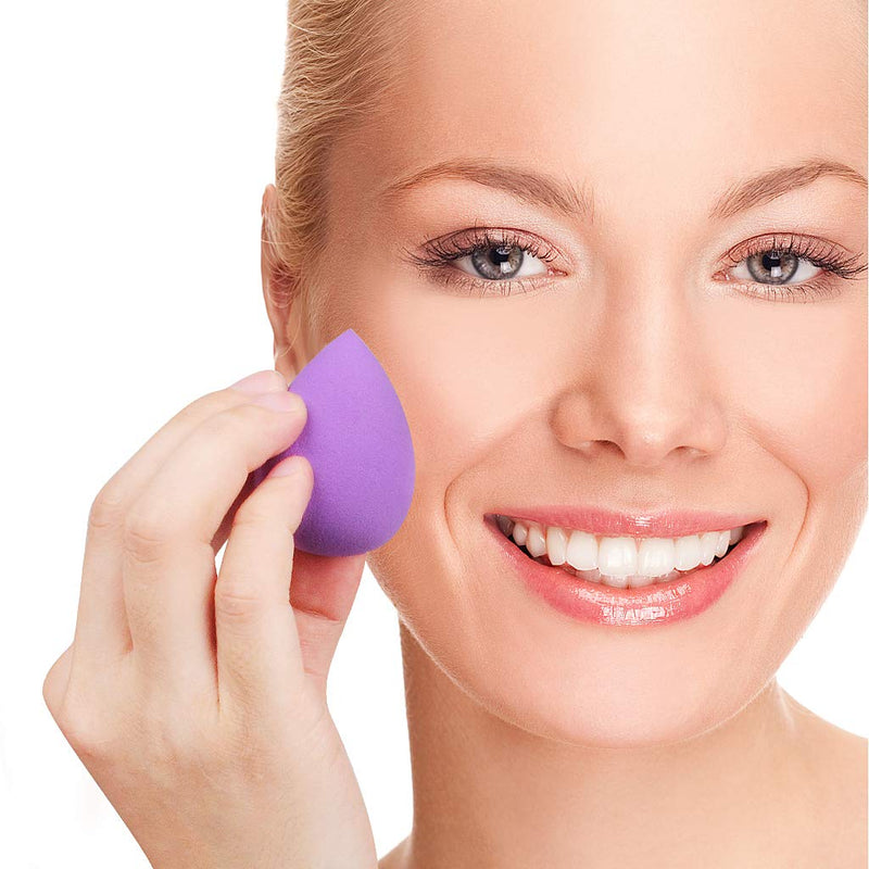 [Australia] - KELYDI Makeup Sponge Blender, 6pcs Foundation Makeup Beauty Sponge for Liquid, Powder and Cream 