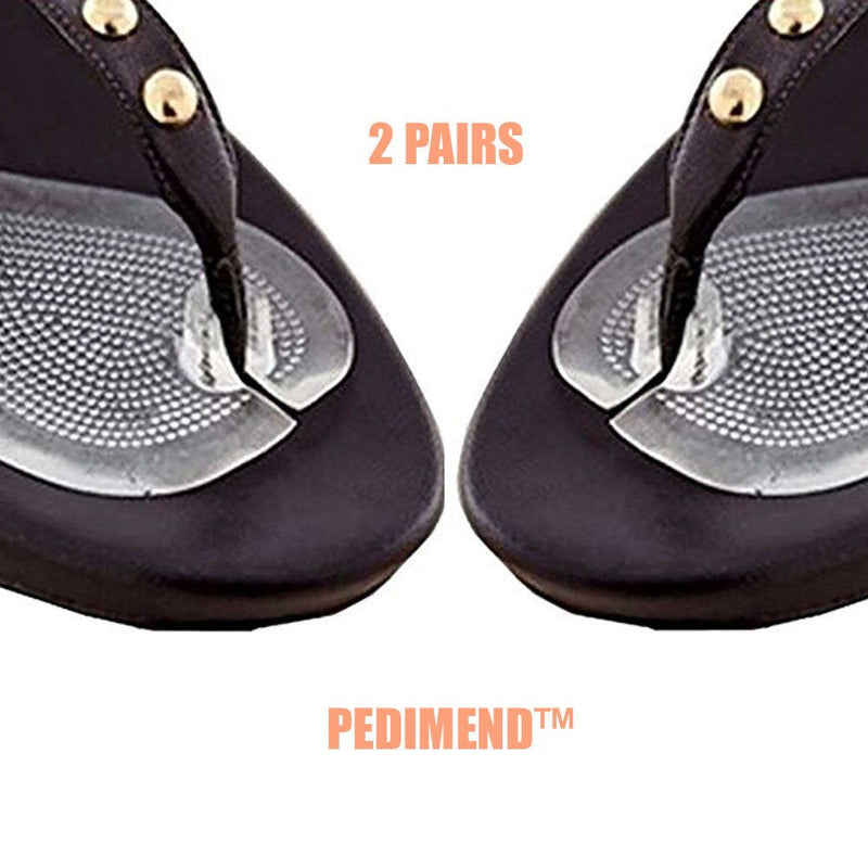 [Australia] - Pedimend™ 2 Pairs Gel Toe Posts Cushion For Sandals | Flip Flop Toe Thong Protectors Pads | Insoles For Toe Post Sandals 