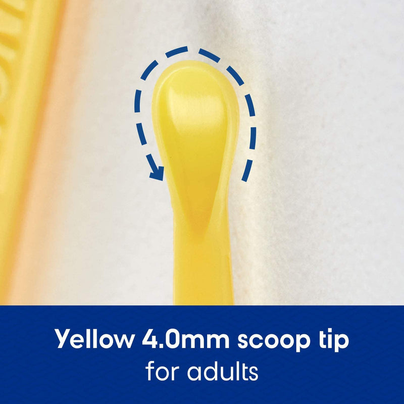 [Australia] - Bionix - Yellow CeraSpoon Ear Curette Tool, Earwax Removal Tool, Helps Remove Wax Buildup, Convenient & Easy-to-Use, Ideal for Healthcare Providers, Single-Use (50 Count) 50 Count (Pack of 1) 