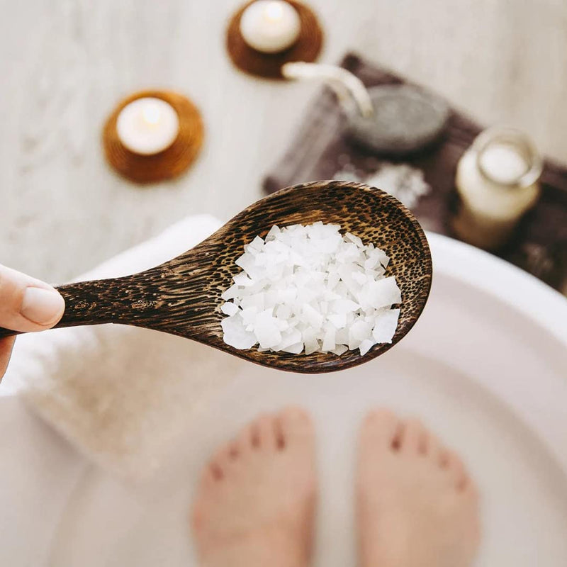 [Australia] - Magnesium Bath Flakes, 1kg Bag, Pure Magnesium Chloride Flakes for Bath, Dead Sea Origin, Purest Form of Magnesium, Ideal for Foot and Bath Soaks, Resealable Bag 