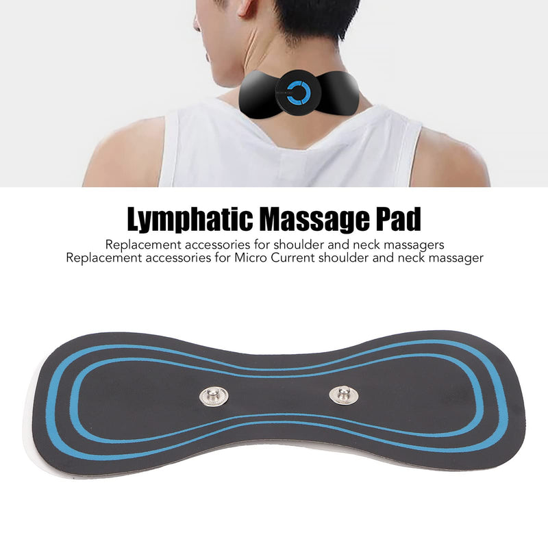 [Australia] - 5pcs Cervical Massage Pad, Mini Neck Massager, Electric Massager, Cervical Massage Pads, Portable Electric Massager Patch for Neck Shoulder Spondylosis 