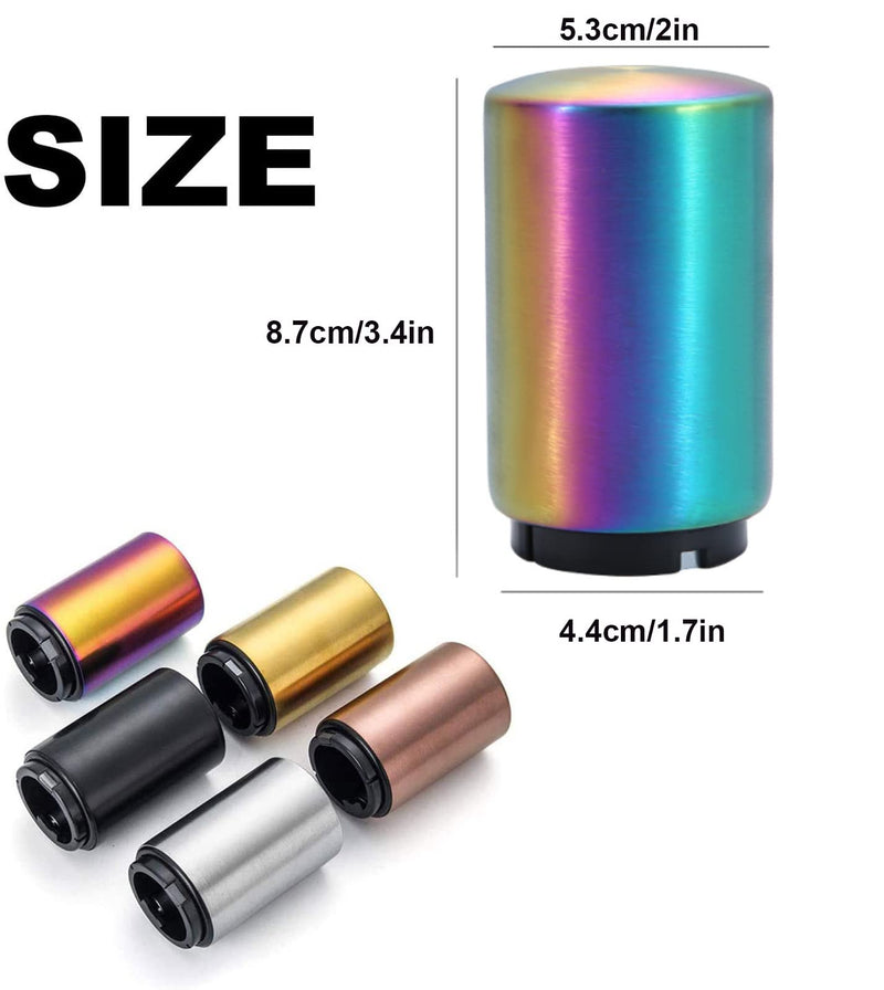[Australia] - Magnetic Bottle Opener, Jiuhao Stainless Steel Push Down Automatic Beer Bottle Opener,Beer Gifts for Men,Kitchen Gadgets for Men(Red) Red 