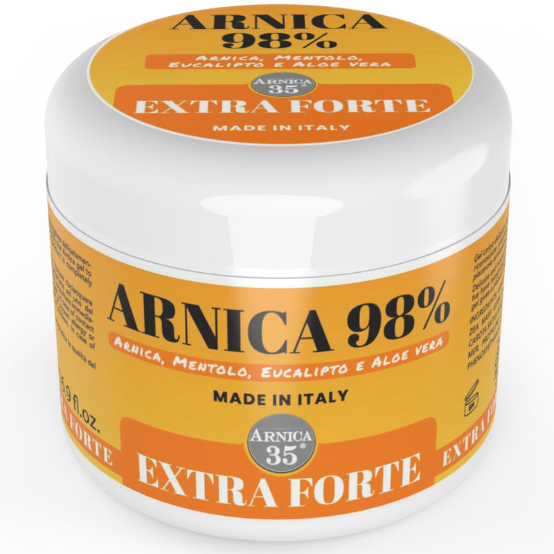 [Australia] - Arnica Gel for Bruising and Swelling 500 ml Extra Strong 98% for Massage of Muscles and Joints, Natural and Dermatologically Tested Formula - Made in Italy 