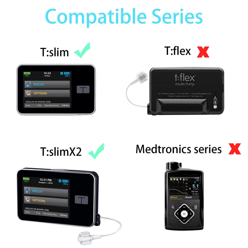[Australia] - Insulin Pump Belt, Adjustable Diabetes Arm Band for Diabetic Insulin Pump, Insulin Pump Case for Adults & Kids, Diabetic Pouch Belt for Sports, Diabetic Supplies Compatible with t:Slim/t:Slim X2 (Arm) Black L- Arm 