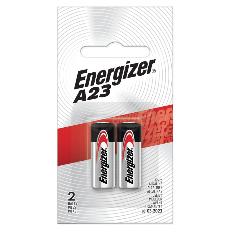 [Australia] - Energizer A23 Batteries, A23 Battery Alkaline, 2 Count 2 Count (Pack of 1) 
