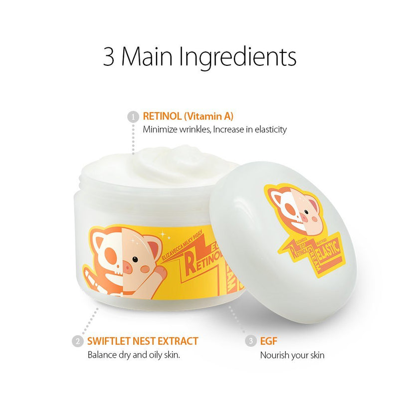 [Australia] - Elizavecca Milky Piggy Wrinkle Care Revitalize EGF Retinol Cream 