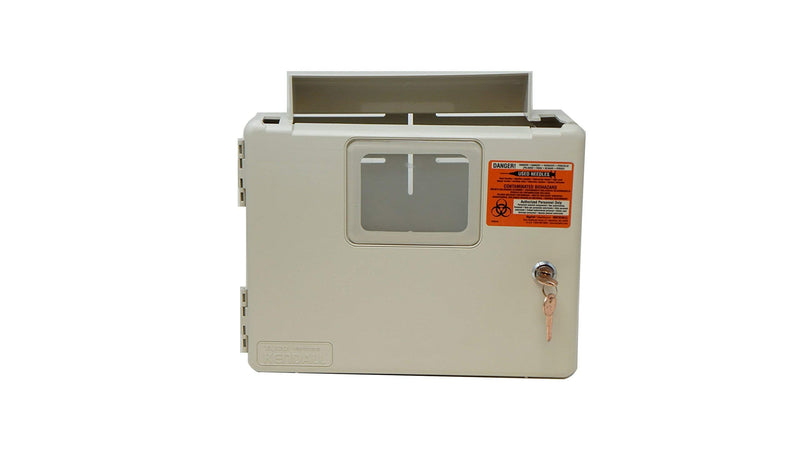 [Australia] - Oakridge 5 Quart - Sharps Disposal Container with Mailbox Style Lid 