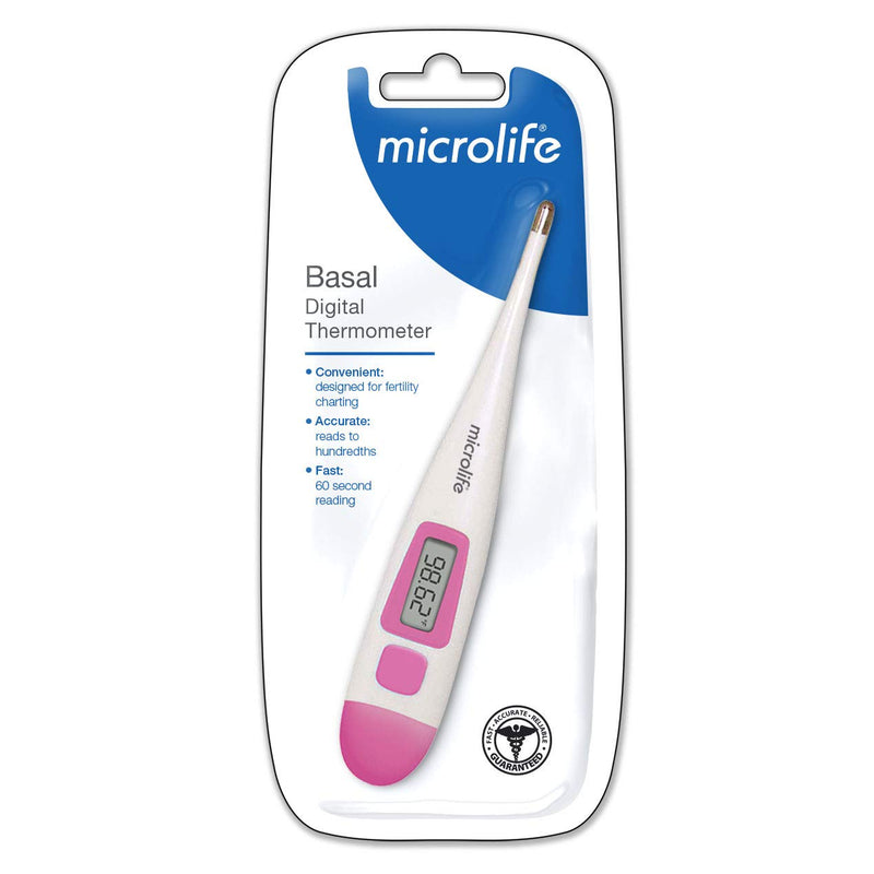 [Australia] - Microlife Digital Basal Thermometer for Fertility Tracking Ovulation, TTC Fertility with 1/100th Accurate Reads 