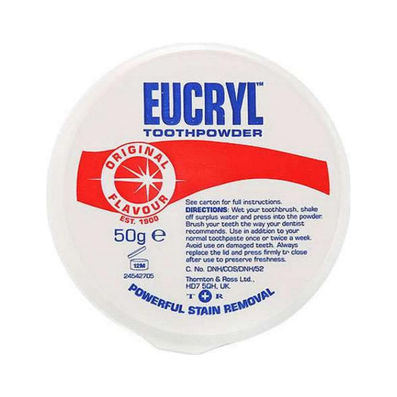 [Australia] - Eucryl Stain Removal Toothpowder Original 50g 