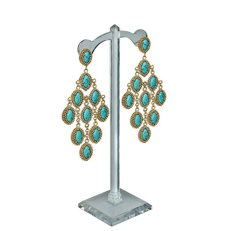 [Australia] - Azar Displays 900406 6" H Acrylic Earring Tree (10 Pack) 
