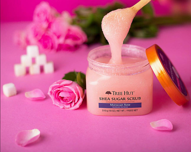 [Australia] - Moroccan Rose Tree Hut Shea Sugar Scrub ~ 18 oz by Tree Hut 