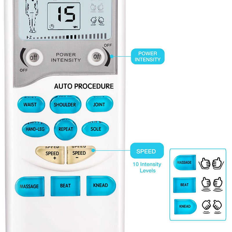 [Australia] - Easy@Home TENS Unit Muscle Stimulator - Electronic Pulse Massager, 510K Cleared, FSA Eligible OTC Home Use handheld Pain Relief therapy Device-Pain Management Machine Gift for Mom Dad - EHE009 
