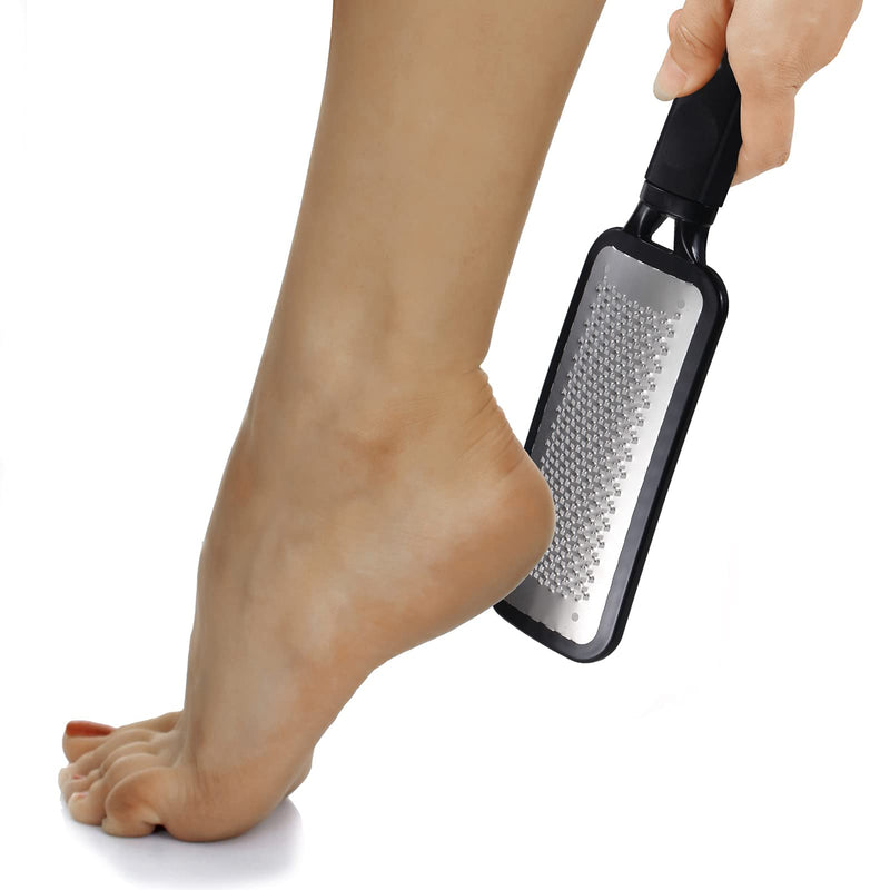 [Australia] - Colossal Pedicure Rasp Foot File, Professional Foot Care Pedicure Stainless Steel File to Removes Hard Skin, Can Be Used On Both Dry and Wet Feet 