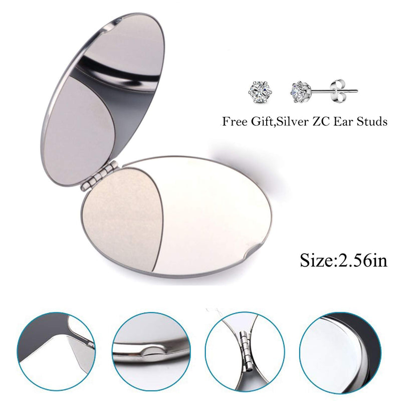 [Australia] - sedmart Gifts for Mom from Daughter and Son,Mothers Day Birthday for Mom Women,to The World You are A Mother But to Your Family You are The World Engraved Gift Compact Mirror for Purse To The World 2 