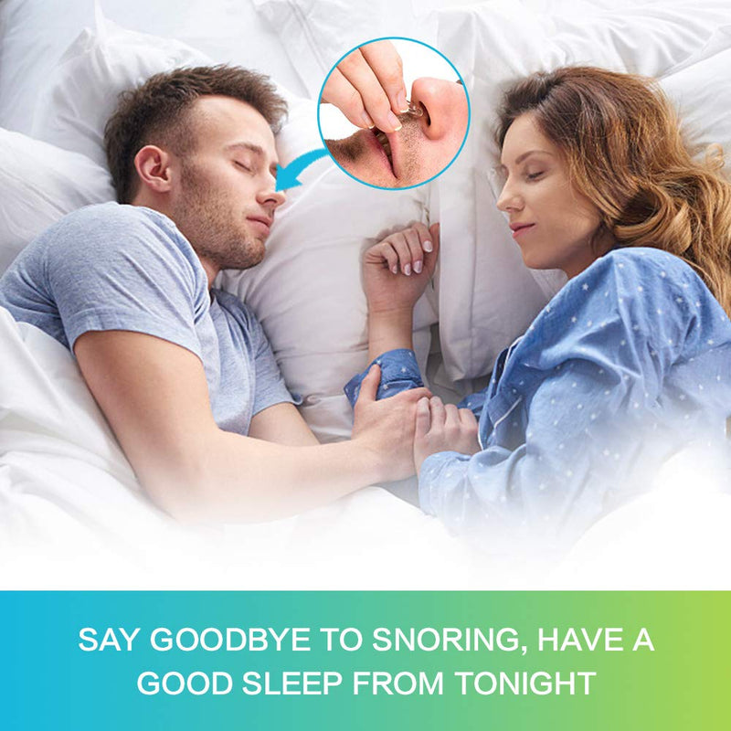 [Australia] - Beauty Pear Anti Snoring Devices, 5 Pack Magnetic Anti Snore Nose Clip, Snore Stopper for Women and Men, Comfortable Nasal Sleeping Aid to Relieve Snore 