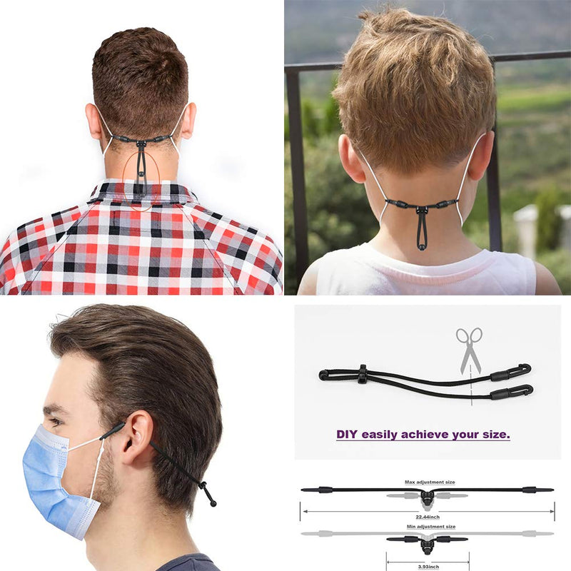[Australia] - Mask Strap Extension Hook,Anti-Tightening Ear Protector Decompression Buckle,Relieving Long-time Wearing Ears' Pressure 