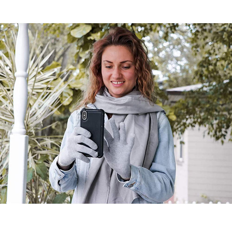 [Australia] - EMF Radiation Shielding Gloves - Protective Gloves Shield Against Radio Electromagnetic Frequencies from Touch Screens, Keyboards, Tablets, Laptop Computers and Cell Phones 