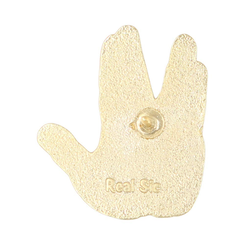 [Australia] - Live Long & Prosper Emoji Enamel Pin - Fan Made Star Trek Pin 