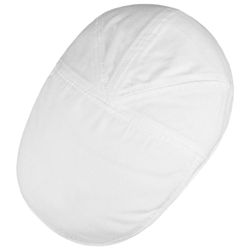 [Australia] - Stetson Paradise Cotton Flat Cap 7 3/4-7 7/8 White 