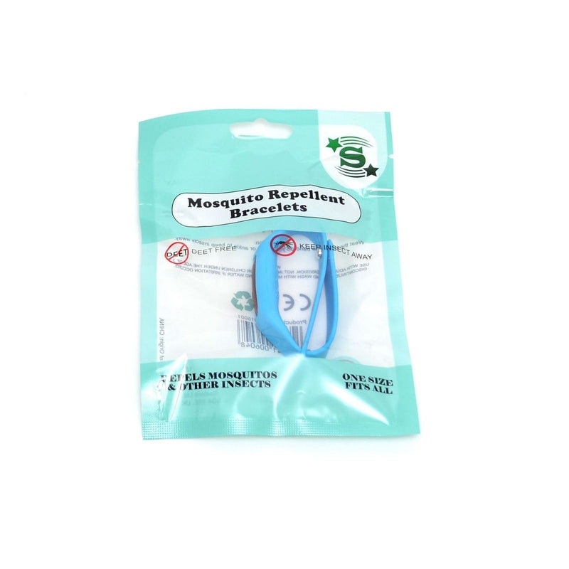 [Australia] - SHATCHI Natural Repellent Mosquito Insect Bracelet Non Toxic Deet-Free Band Soft Rubber Material, Multi, One Size 