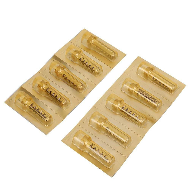 [Australia] - 10pcs 0.5ml hyaluron pen ampoules, Syringe Needle Hyaluronic Acid Injection Pen Accessory 