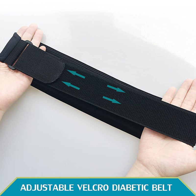[Australia] - Kids Insulin Pump Belt Adjustable Diabetic T1D Discreet Band Pouch Accessories Comfortable Holder Boys Girls, Small 