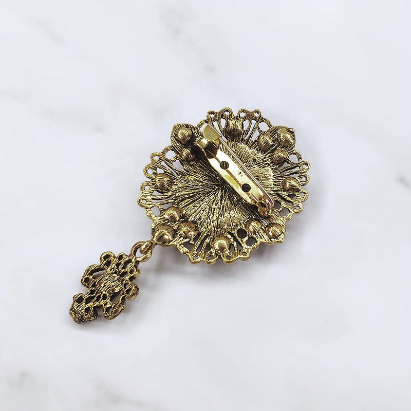 [Australia] - Kaimor Women's Brooch Retro Butterfly Brooch Fashionable Insect Brooch Ornament Decoration F4000 