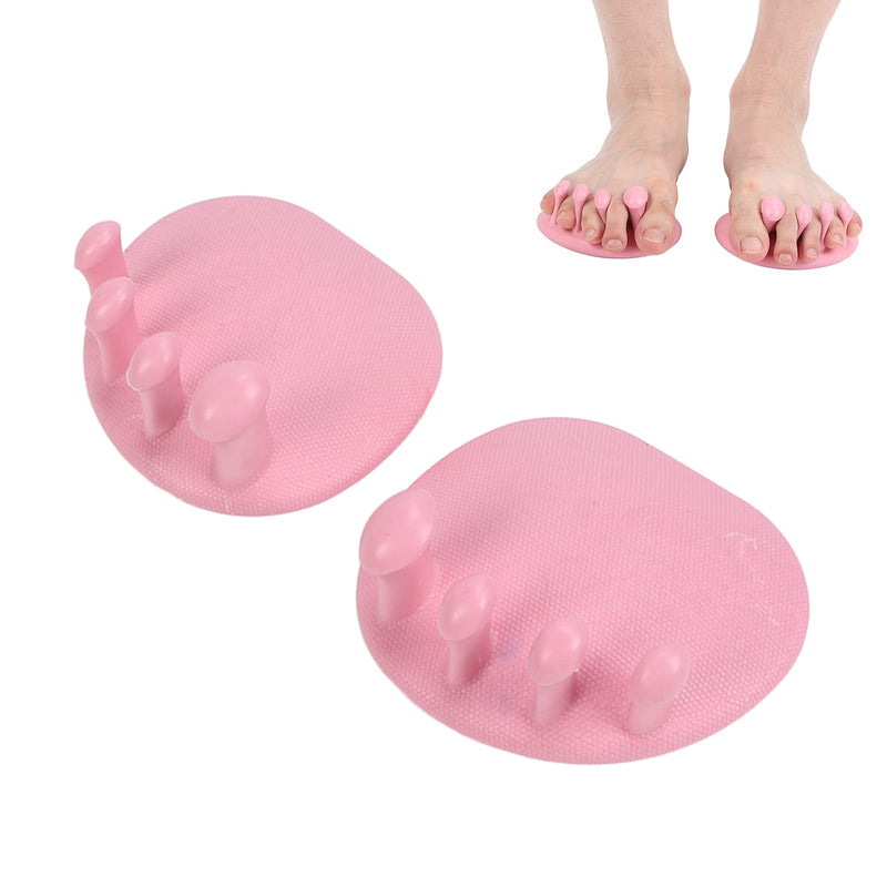 [Australia] - Toe Spreader, Toe Separator Against Bunion, Hammer Toe Foot Pain Silicone Separator Therapeutic Spa Stretch For Toe Spacer Toe Spacers(pink) pink 