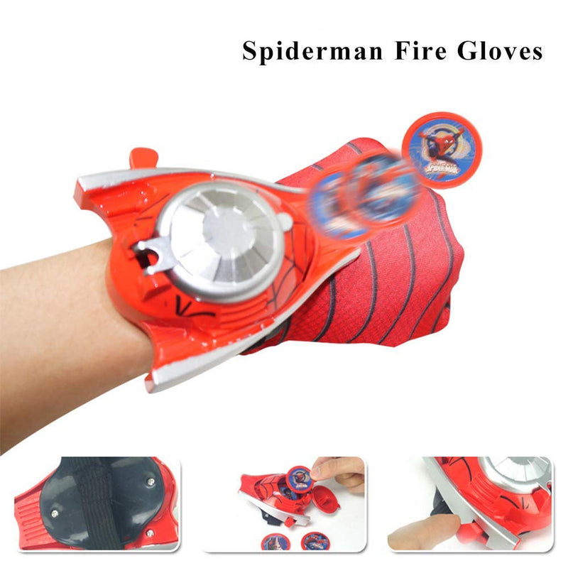 [Australia] - Kids Superhero Capes and LED Mask - Superhero Toys and Costume Gloves- Compatible Superhero Toys 