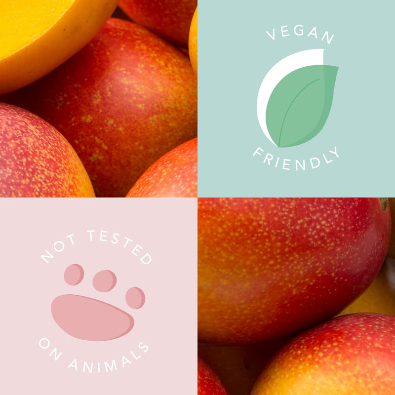 [Australia] - Sunday Rain Polishing Body Scrub for Extra Smooth & Soft Skin, Vegan and Cruelty-Free, Tropical Mango Butter and Coconut Oil, 265g Mango & Coconut 