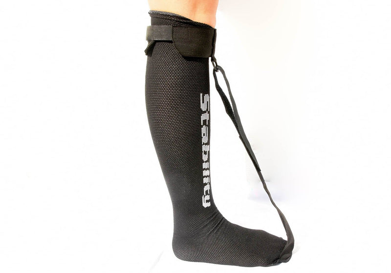 [Australia] - StrictlyStability Single Strap Night Sock for Plantar Fasciitis and Achilles Tendonitis (Large) Large (Pack of 1) 