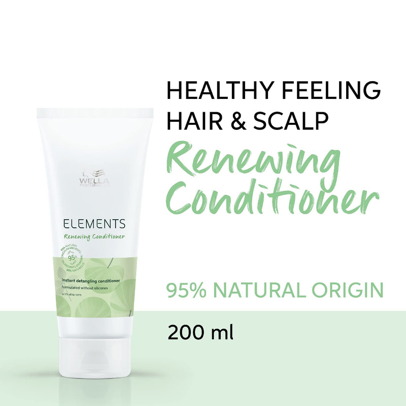 [Australia] - Wella Professionals Renewing Elements Professional Haircare, without Silicones & Sulphates for All Hair Types Conditioner 