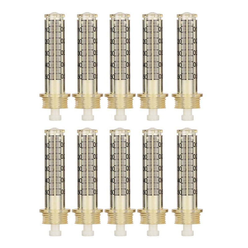 [Australia] - 10pcs 0.5ml hyaluron pen ampoules, Syringe Needle Hyaluronic Acid Injection Pen Accessory 