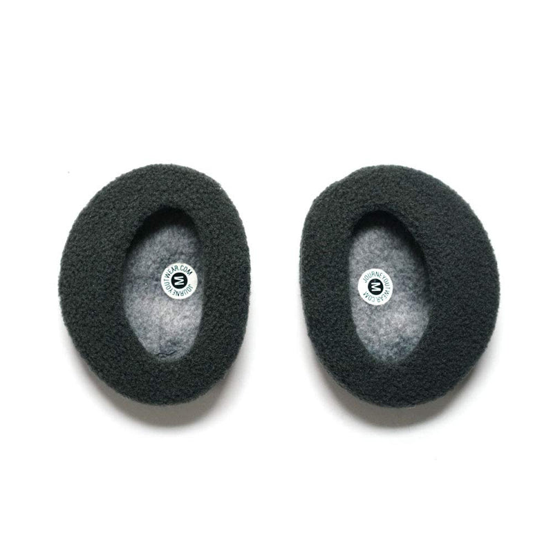[Australia] - EarCaps JourneyOut Fleece Bandless Ear Warmers/Ear Muffs For Men & Women Smoke Small 