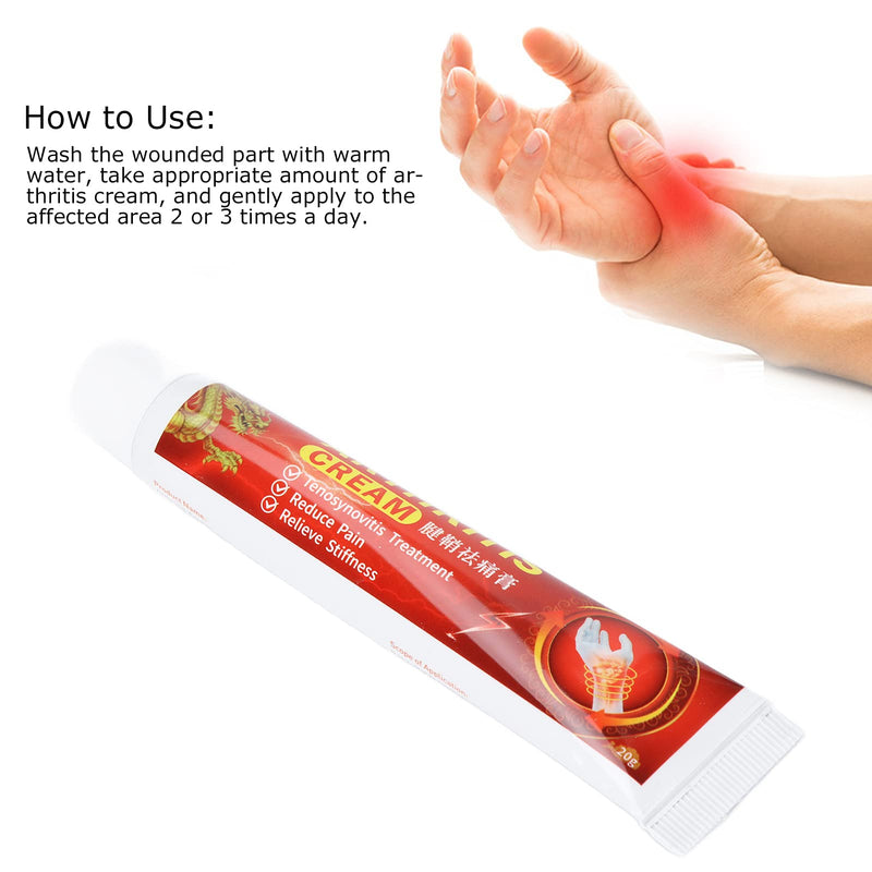 [Australia] - Arthritis Pain Gel, Muscle Pain Relieving Cream, Pain Relieving Cream, Soothing Ointment for Fingers Wrist Knuckles, for Muscles, Neck, Back, Joints and Knees 