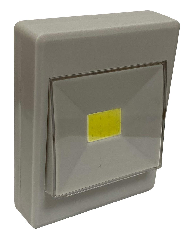 [Australia] - Nightlighter NLTL6G Battery Powered LED Touch Light, Grey, Pack of 6 – Adhesive Pads and Screw Included – Ultra-Bright for Small Spaces Gray 