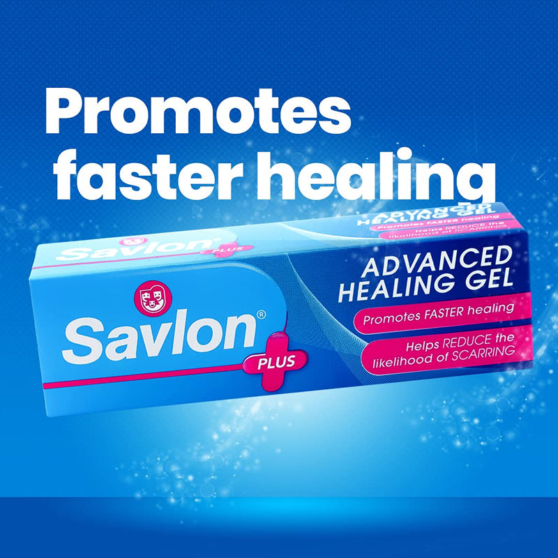 [Australia] - Savlon Advanced Healing Gel 50g. Promotes Faster Wound Healing and Reduce the Likelihood of Scaring 