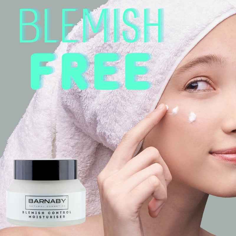 [Australia] - Blemish Control Moisturiser, Barnaby Skincare Reduce Acne, Spots, Imperfections, with Tea Tree for anti-bacterial, anti-inflammatory effect 