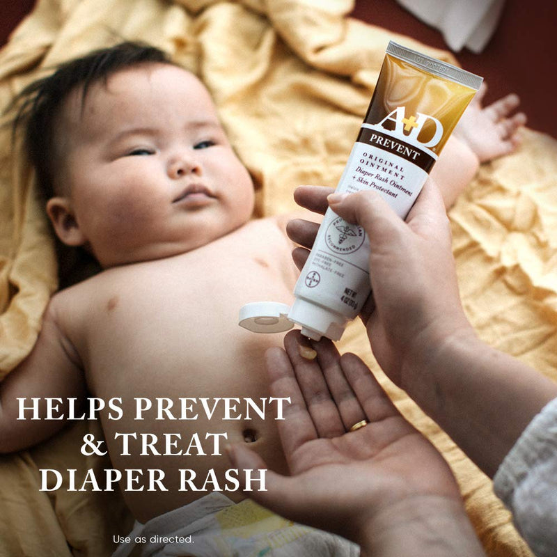 [Australia] - A+D Original Diaper Rash Ointment, Baby Skin Protectant With Lanolin and Petrolatum, Seals Out Wetness, Helps Prevent Diaper Rash, 1.5 Ounce Tube, Packaging May Vary 