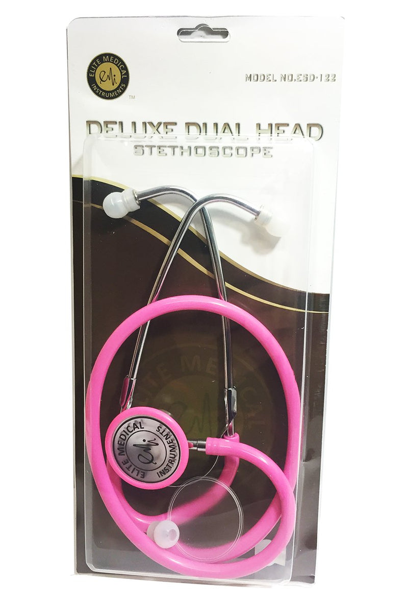[Australia] - EMI Dual Head Stethoscope (Pink) Pink 