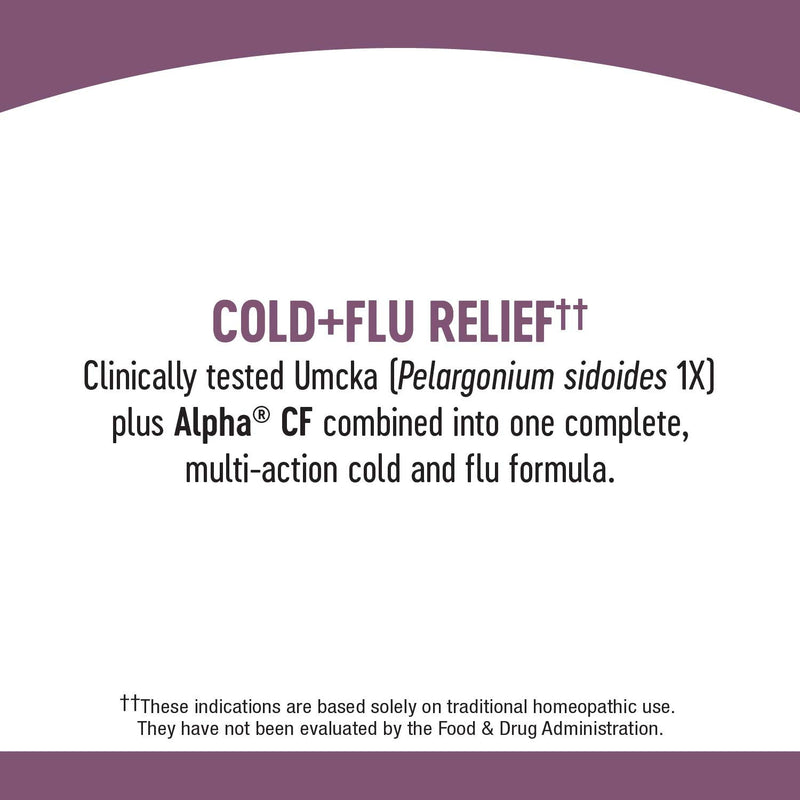 [Australia] - Nature's Way Umcka Cold+Flu, Fever, Sore Throat, Cough, and Congestion Relief, Non-Drowsy, Berry Flavored, 20 Chewable Tablets 20 Count (Pack of 1) 