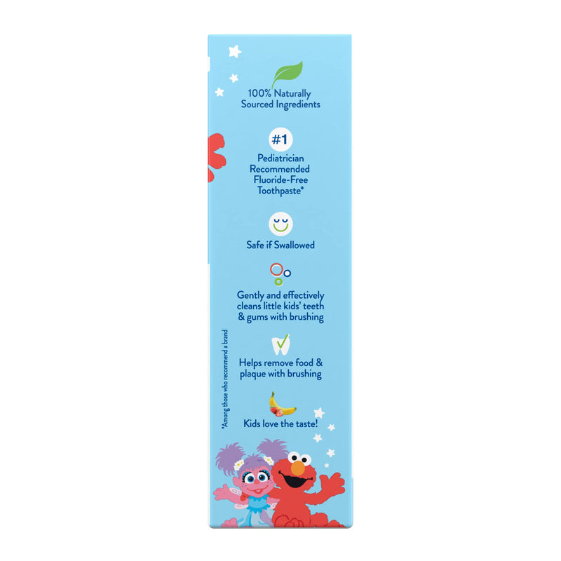 [Australia] - Orajel Elmo FluorideFree Training Toothpaste, Fun, One Tube: #1 Pediatrician Recommended Brand for Kids NonFluoride Toothpaste, Sesame, Berry, 1.5 Oz 