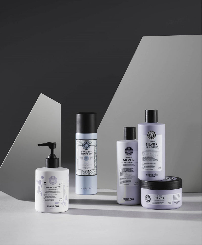 [Australia] - Maria Nila Sheer Silver Conditioner 300 ml - Nourishing Conditioner for Blonde Hair that Softens, Moisturizes and Strengthens Hair Structure. 100% Vegan. Sulfate-free and Paraben-free. 300 ml (Pack of 1) 