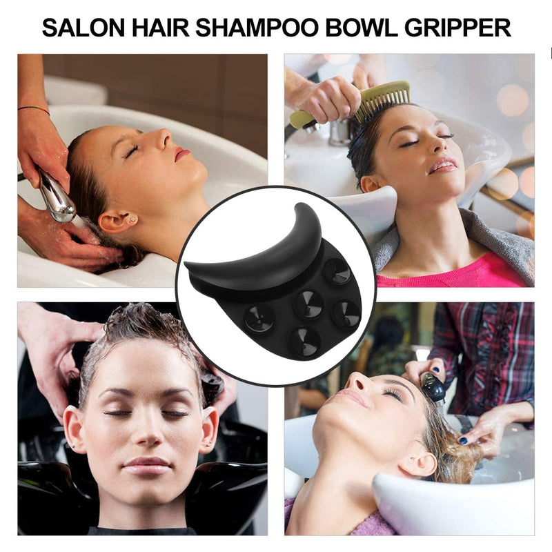 [Australia] - Salon Neck Rest Shampoo Bowl Gel Neck Cushion, Silicone Spa Shampoo Neck Head Rest Cushion, Hairdresser Sinks Shampoo BasinsTrays Neck Support for Hair Washing 