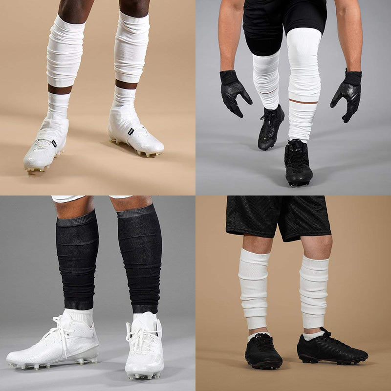 [Australia] - SLEEFS Calf Compression Leg Sleeves - Football Leg Sleeves for Adult Athletes - Shin Splint Support (Royal Blue) One Size Royal Blue 