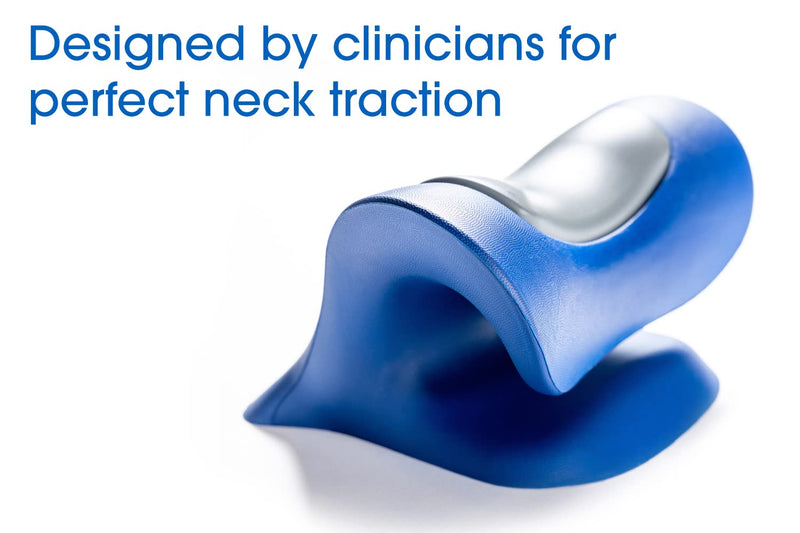 [Australia] - ComforTrac Wave Cervical Traction Neck Support & Stretcher – Made in USA, Provides Ergonomically Correct Support for Relief of Pain, Headaches, Cervicalgia, TMJ & Spine Alignment 